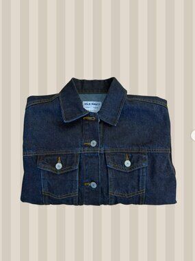 Old Navy Dark Wash Denim Jacket